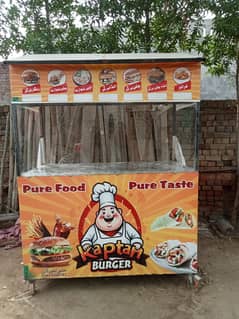 New burger , shawarma counter