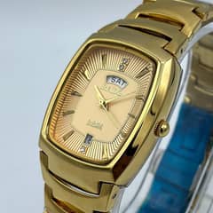 Stainless Steel Quartz Watch ⌚  Stainless Steel Quartz Watch