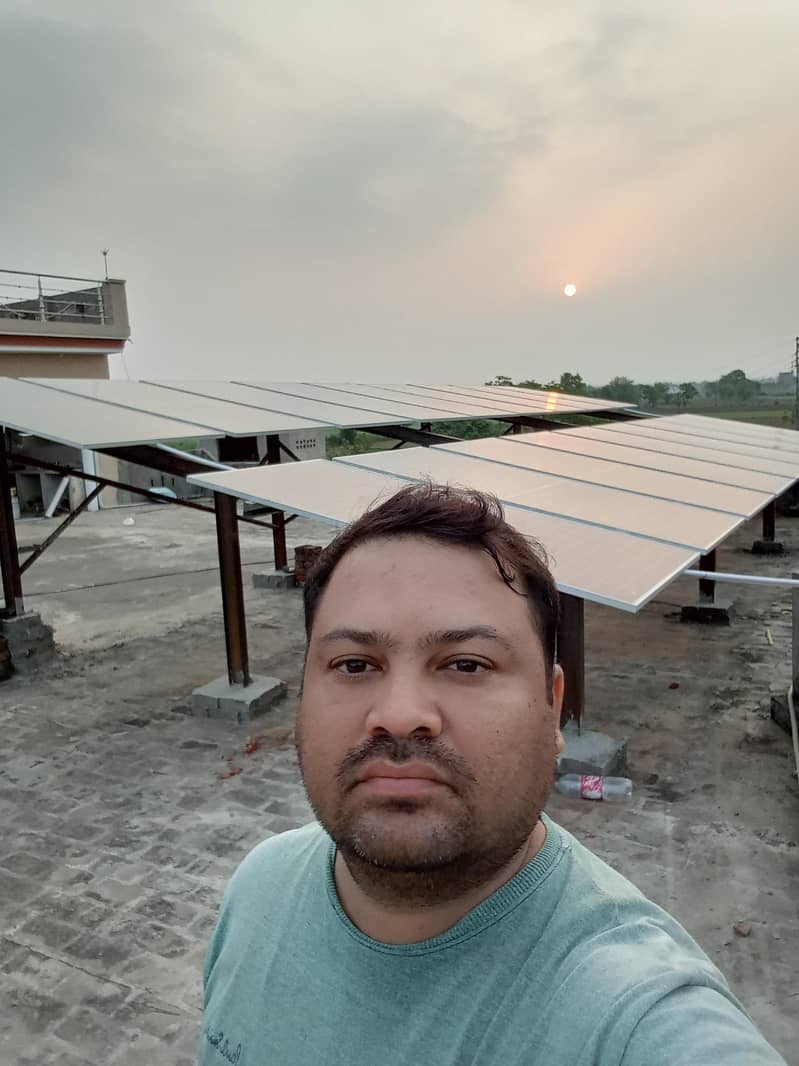 Solar system installation 16