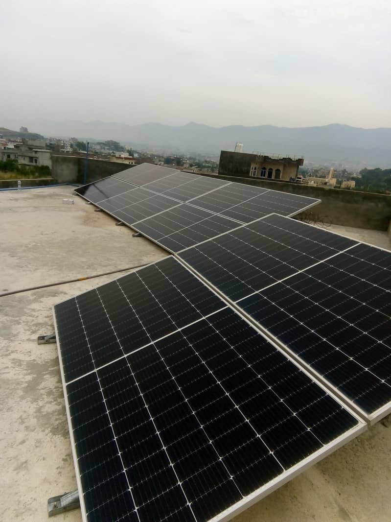 Solar system installation 17