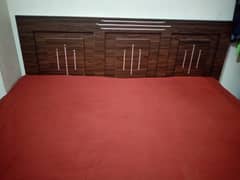 King Side bed (6x6.5ft) with Molty Foam Mattress for sale