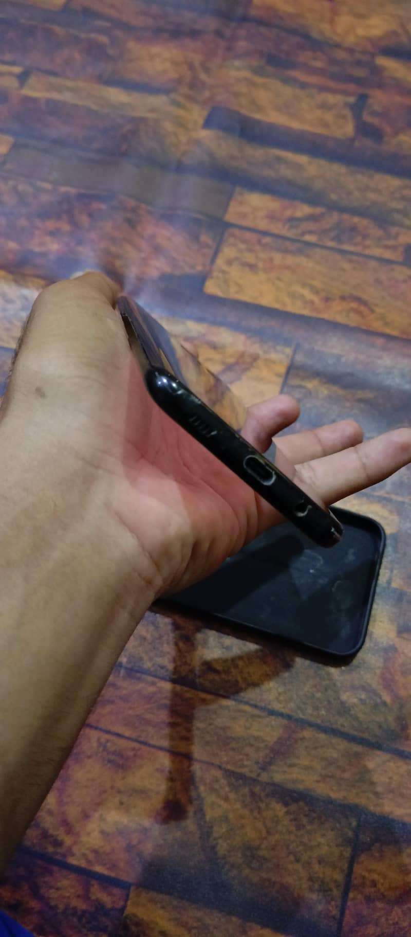 Samsung S8 plus dual Sim oficial PTA Aprv 4/64 only mobile with Chrger 1