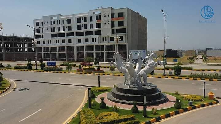 8 Marla Corner Residencial plot Available For Sale in Faisal Hills of block C 9