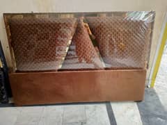 double bed, king size bed, side tables, home furniture, room furnitur