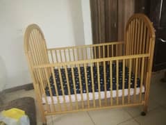 Wooden Baby Cot Imported