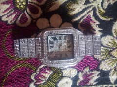 Cartier watch 10/9.5 condition 2 month used price only serious