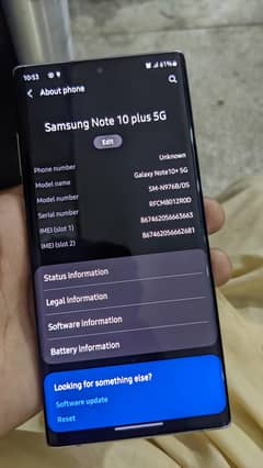 Samsung Note 10 plus 5G