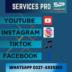 Instagram followers tiktok likes YouTube watchtime Facebook likes