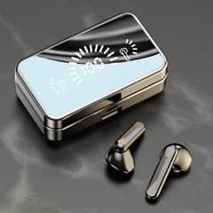 Wireless Earphones TWS Gaming Headset with Mic LED display sports Earb
