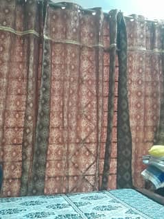 5 standard size curtains best condition no damage