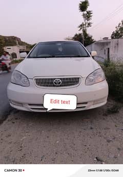 Toyota Corolla XLI 2005