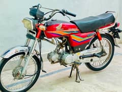 Honda CD 2012 model.