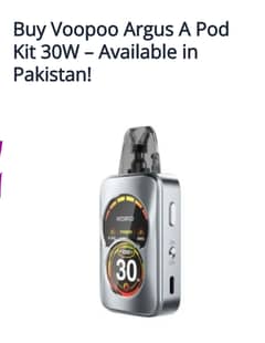 Argus A Pod Kit 30W 0.3. 3.5. 4.5. 0.7. 2.2. 7
