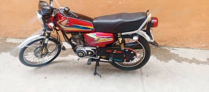 Honda 125 Model 2019 Panajab Lahore Num