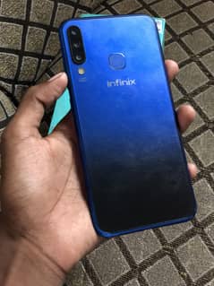 Infinix s4 4 64 with box all okay minor glass crack urgent sale