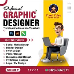 Graphic Designer, Logo, Card, Social Media, Flyer, Banners, Resume,CV