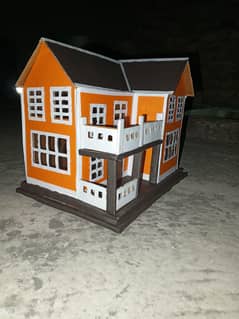 Cardboard House Model