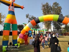 #balloon decor #magic show #jumping slide