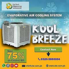 Evaporative Cooling System /Desert Cooler/Chill Heavy Ducts Coolers
