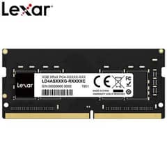 DDR4 4GB LEXAR RAM LAPTOP FOR SALE