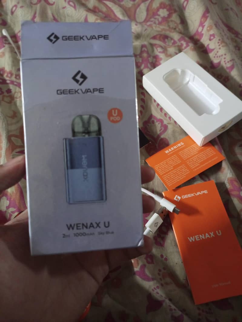 Geek Vape Wenax u just like new only flavour added 0