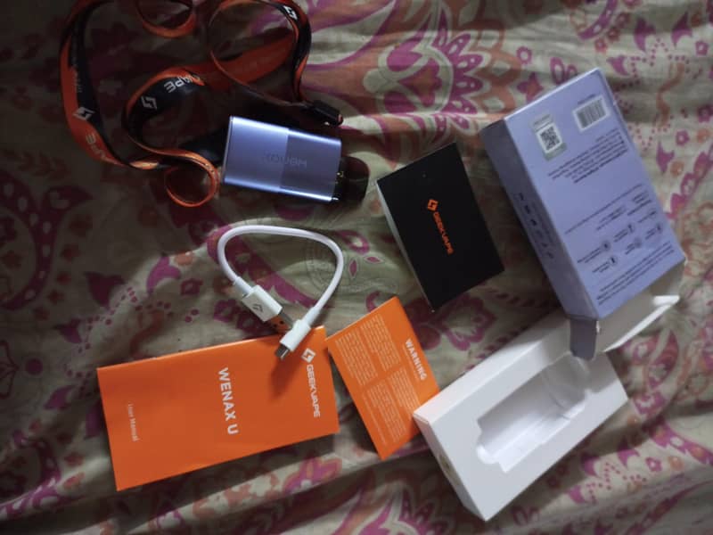 Geek Vape Wenax u just like new only flavour added 2