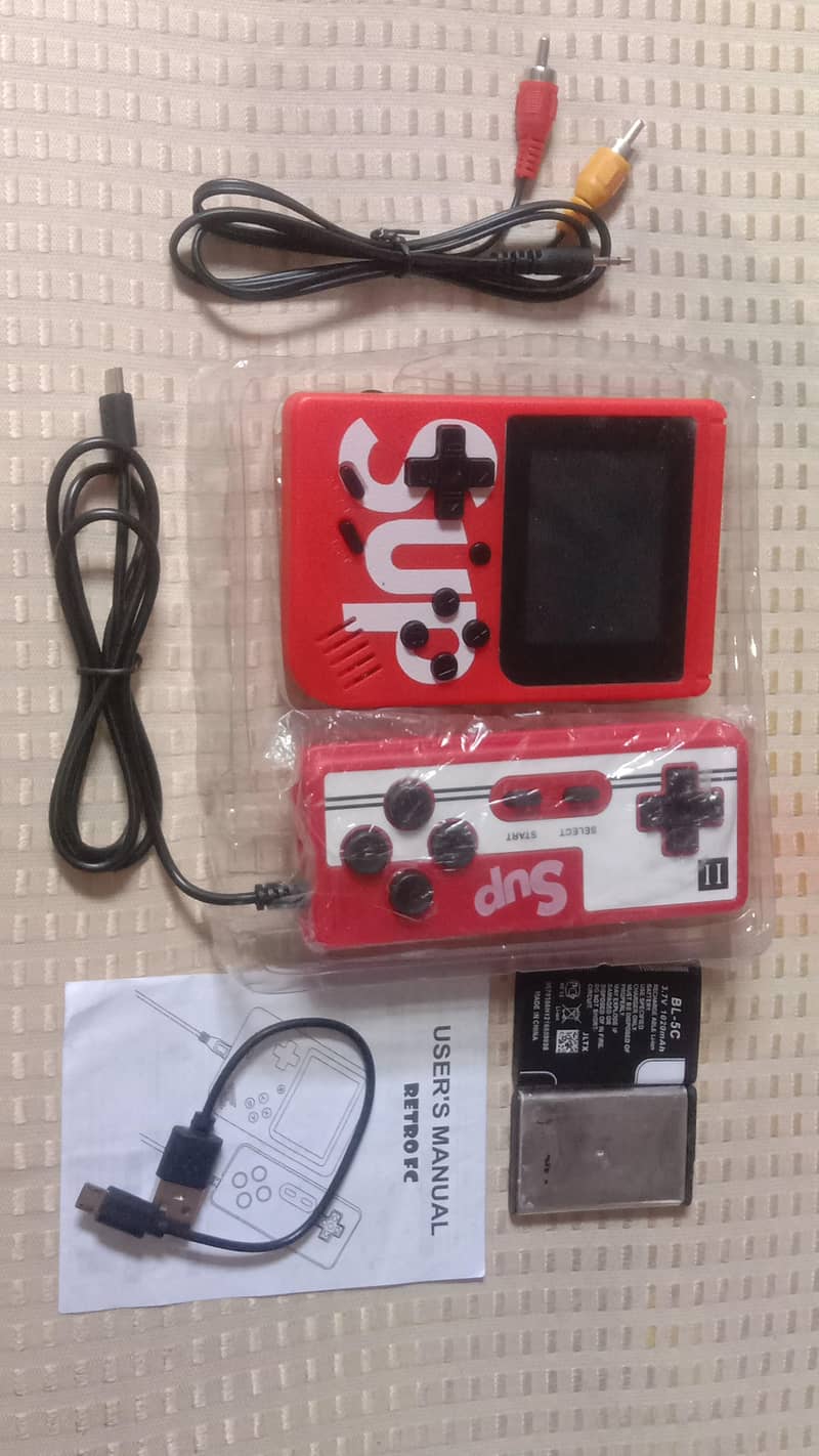 400 in 1 Sup game Box with 2 player controller 7