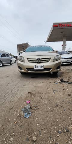 toyota corolla gli model 2010 /70% original