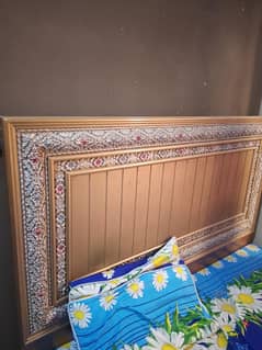 wooden bed king size