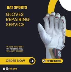 cricket gloves repair available
