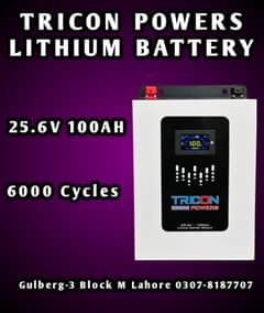 Lithium Battery 24v 100Ah Brand New Batteries