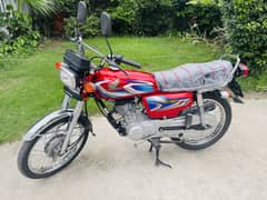 Honda CG 125 2022 Model total original like barnd new Bick