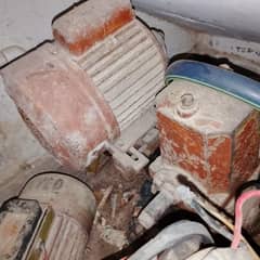 . 5 HP donkey pump with motor