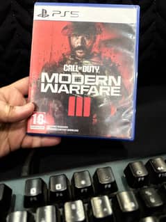 Call of duty modern warfare ps5 disc for sale and different games
