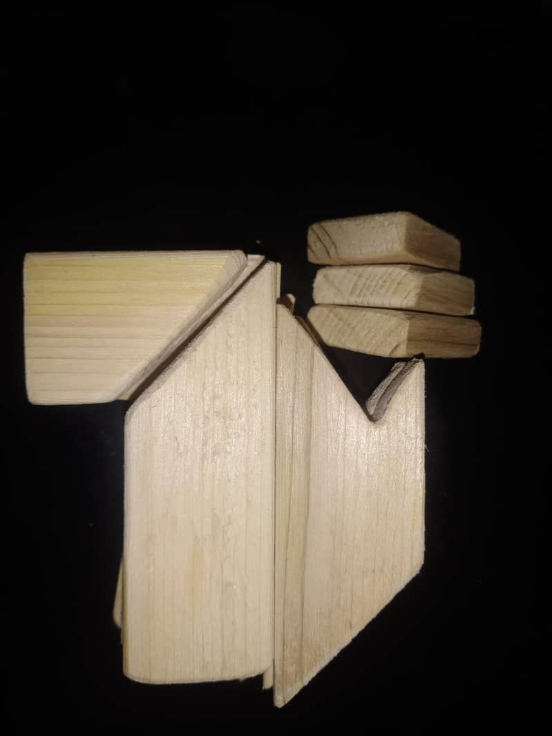 Puzzle Game "T" shape 0