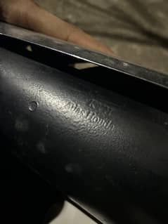 125 2018 model genion black silencer