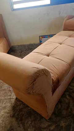 DEWAN + 2 Sofa + 1 sofa cum bed