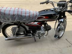 Honda CD70 applied for only 220 kilometres use