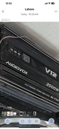 Sound System Complete Set Car And Home