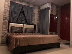 1 Bed Furnished Flat Available For Rent On Daily Basis 6500/Day Safe And Secure Environment