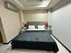 One bed furnished apartments available neat and clean environment with safe and secure