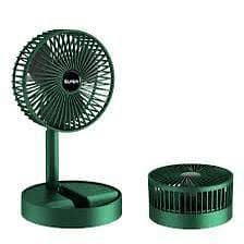 portable electric charging fan