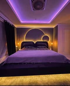 LUXURIOUS ONE BED APARTMENT FOR RENT AT HOT LOCATION OF BAHRIA TOWN LAHORE