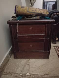 bed with mattress