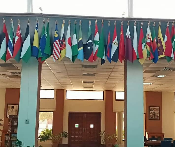 UK Flag, USAFlag, Canada Flag, China Flag, Office Indoor Standing Pole 13