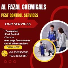 General fumigation , pest control, Tank cleaning, Heat water proofing