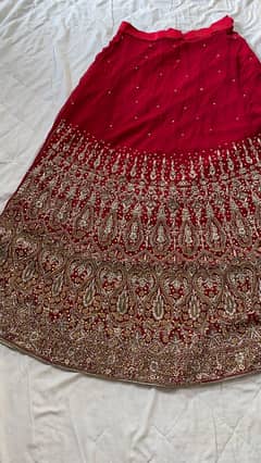 RED BRIDAL DRESS FOR SALE. . PERFECT FOR BOLD BRIDE
