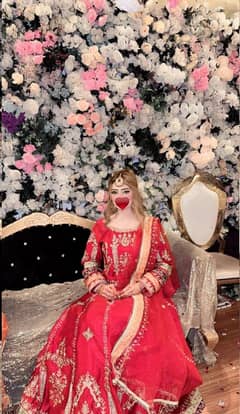 "Gorgeous Red Dress – Ideal for Weddings/Parties