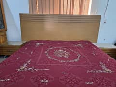 New Bed With Dressing Table High Quality Wood