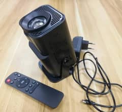 The portable mini projector 180 rotation long battery life